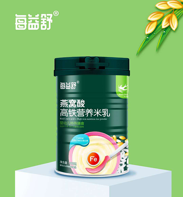 每益舒燕窩酸高鐵營養米乳