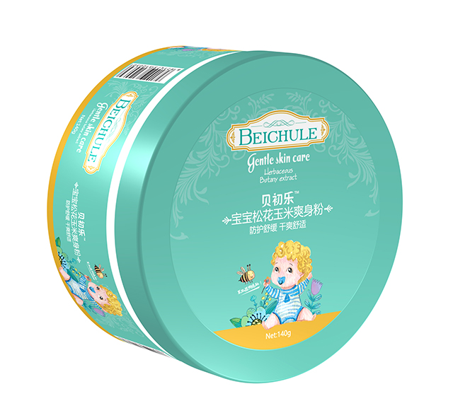 貝初樂寶寶松花玉米爽身粉