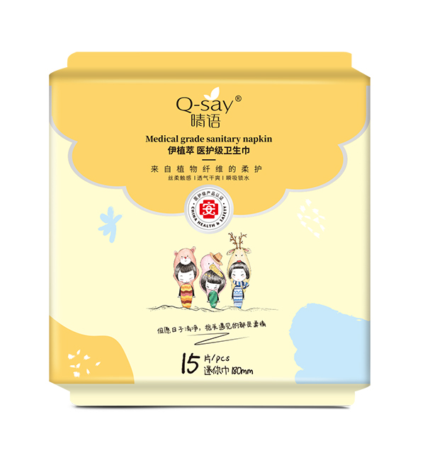 晴語伊植萃醫護級衛生巾 迷你巾180mm
