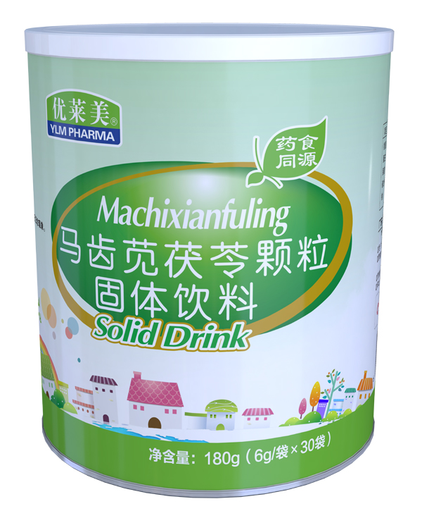 優萊美馬齒莧茯苓顆粒固體飲料