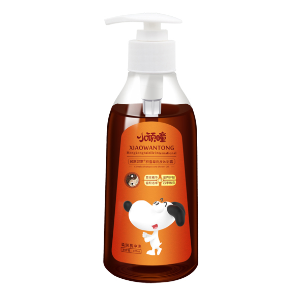 小頑曈民族世家·積雪草洗發沐浴露