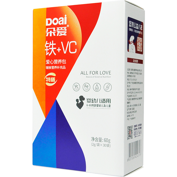朵愛鐵+C愛心營養包