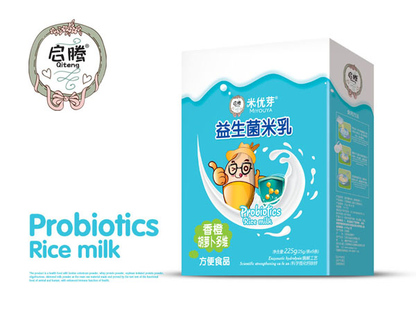 米優芽益生菌米乳-香橙胡蘿卜多維盒裝