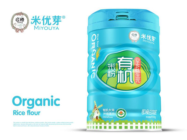 米優芽有機米粉-DHA益生元聽裝