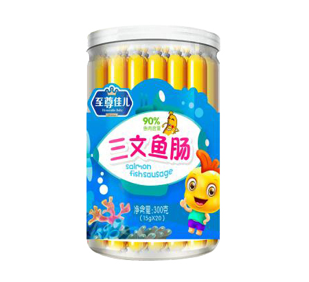 至尊佳兒罐裝魚(yú)腸 三文魚(yú)腸