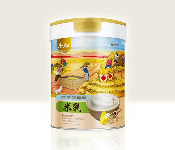 杰初益生菌原味米乳 聽裝