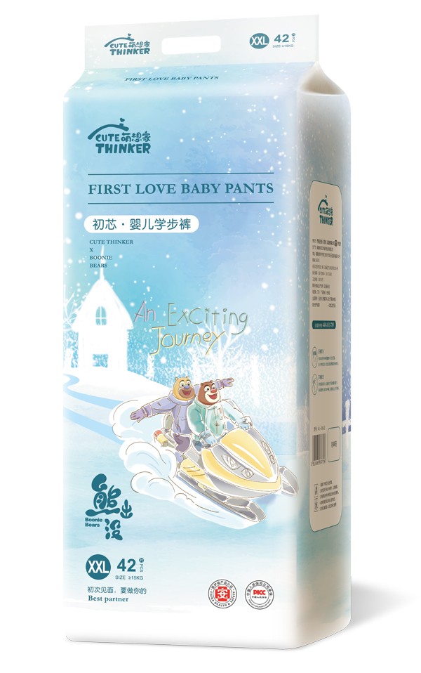 熊出沒初芯嬰兒學步褲XXL