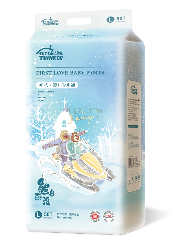 熊出沒初芯嬰兒學步褲L