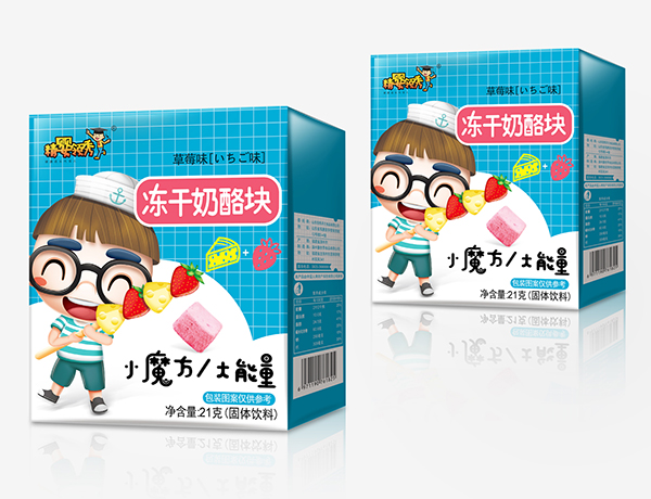 精嬰領秀凍干奶酪塊 草莓味