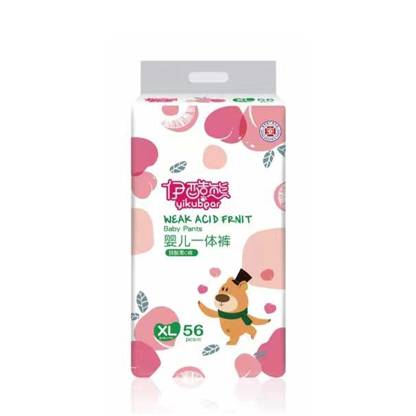 伊酷熊弱酸果C褲-嬰兒一體褲XL56