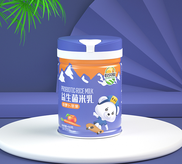 歐貝聰益生菌米乳 胡蘿卜蘋果