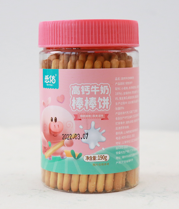 悉佑高鈣牛奶棒棒餅