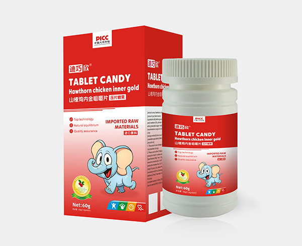 迪巧欣山楂雞內金咀嚼片