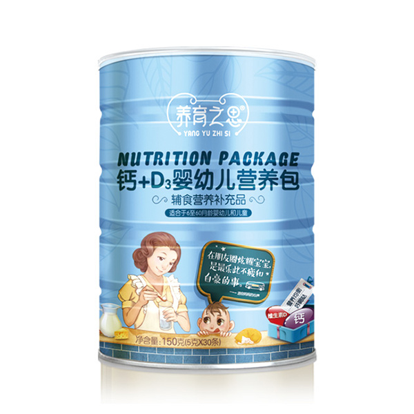 養育之恩鈣+D3嬰幼兒營養包