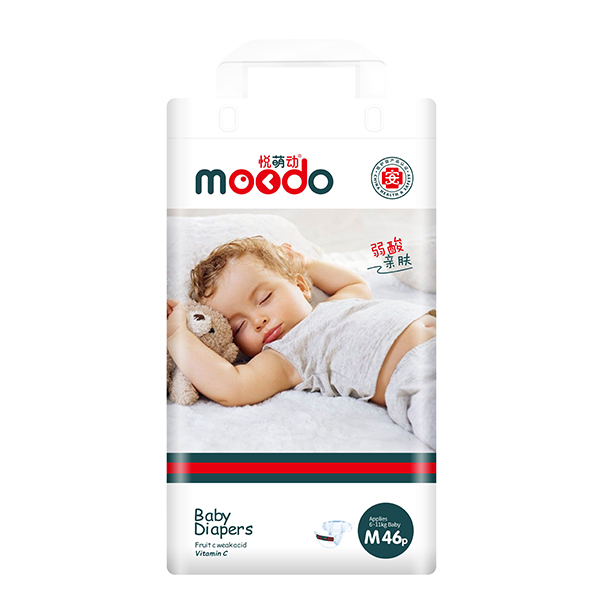 悅萌動弱酸親膚嬰兒環腰褲M46