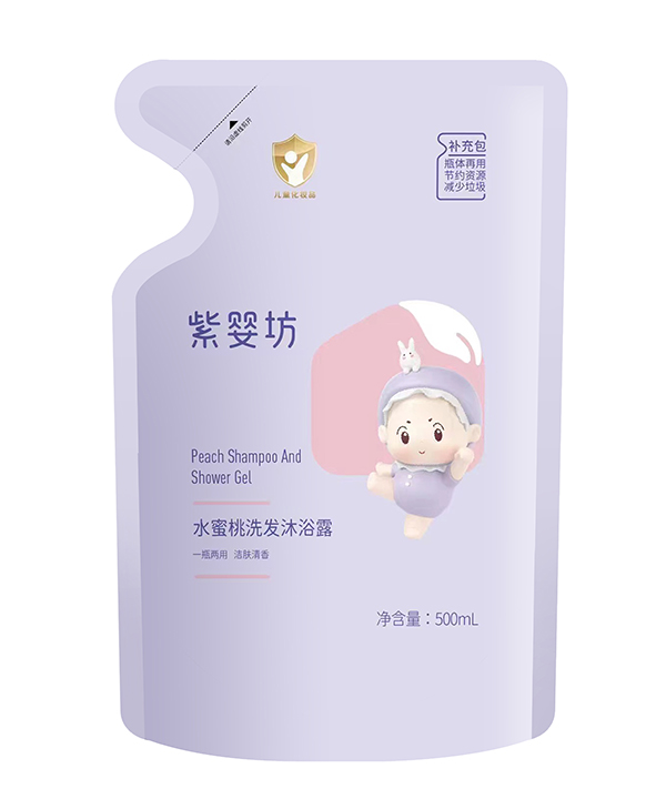 紫嬰坊水蜜桃洗發沐浴露(袋裝).jpg 紫嬰坊水蜜桃洗發沐浴露(袋裝).jpg