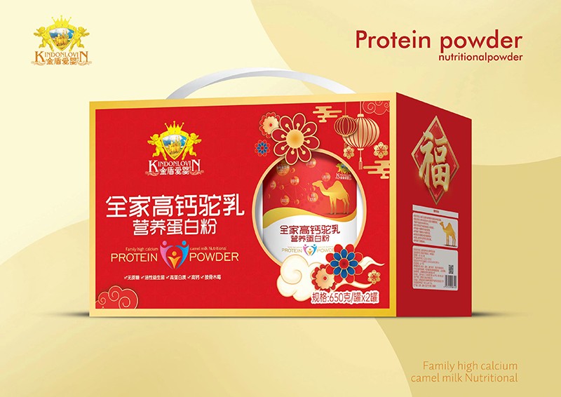 金盾愛嬰全家高鈣駝乳營養蛋白粉