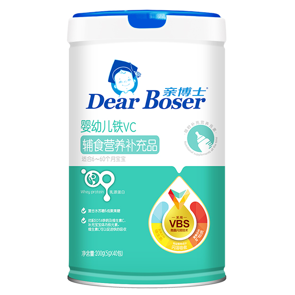 親博士嬰幼兒鐵VC輔食營(yíng)養(yǎng)補(bǔ)充品200g