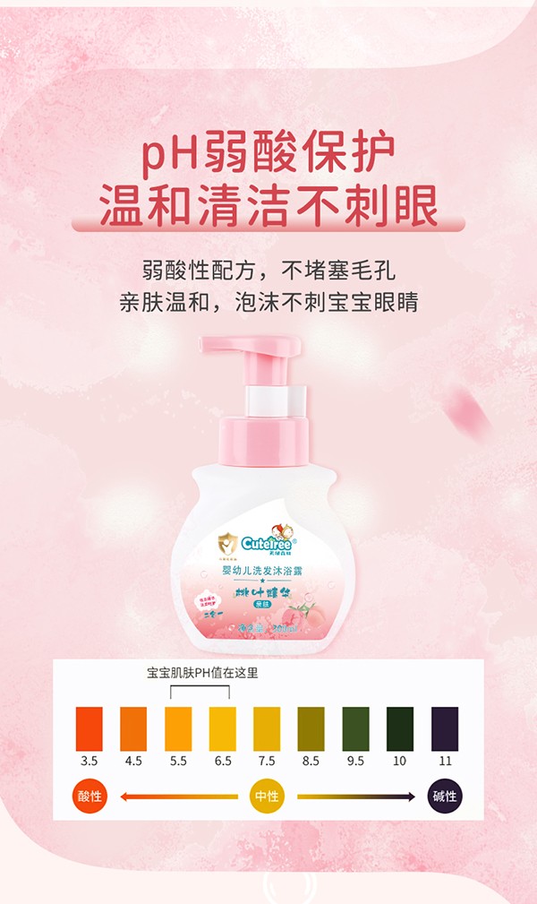天使森林嬰幼兒洗發沐沐浴露(桃葉精華)300ml_06.jpg