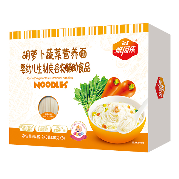 雅因樂胡蘿卜蔬菜營養面240g