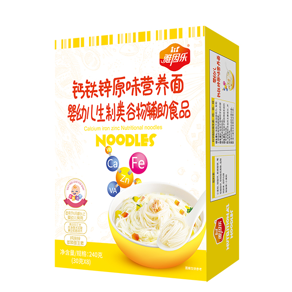 雅因樂鈣鐵鋅原味營養面