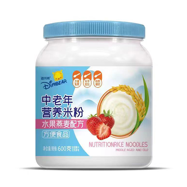 迪米熊中老年營養米粉-水果燕麥配方