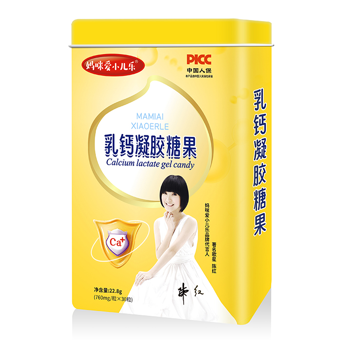 媽咪愛小兒樂乳鈣凝膠糖果