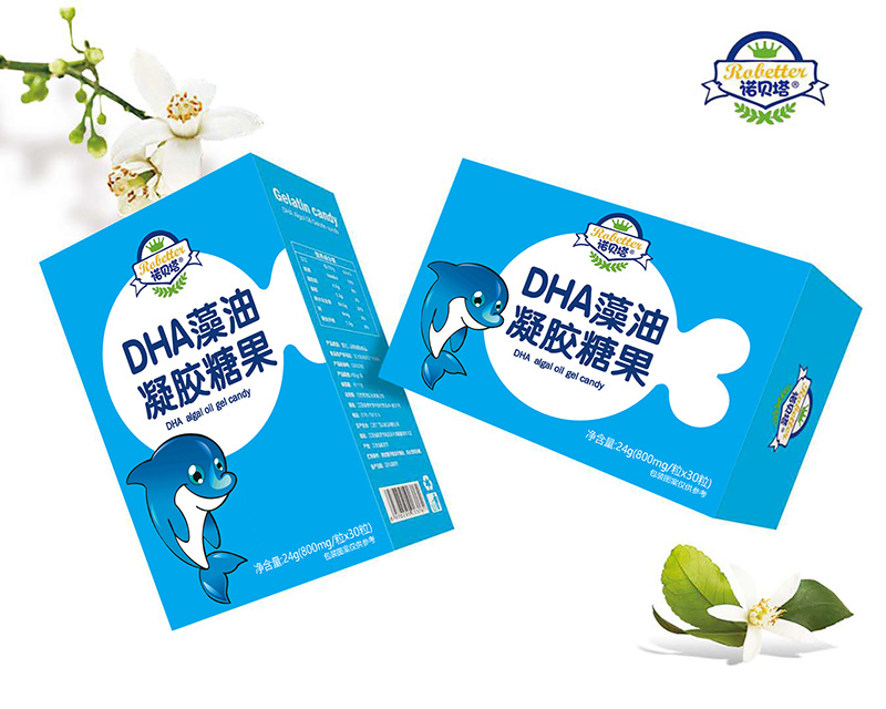 諾貝塔DHA藻油凝膠糖果