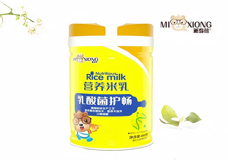 米奇熊乳酸菌護暢營養米乳