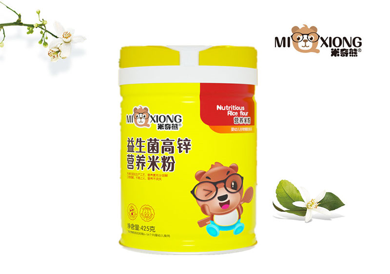 米奇熊益生菌高鋅營養米粉