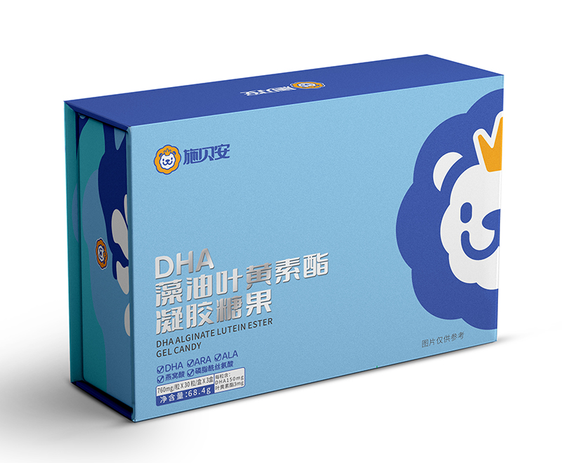 施貝安DHA藻油葉黃素酯凝膠糖果01