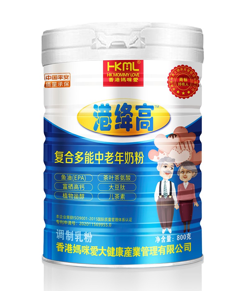 香港媽咪愛港絳高復合多能中老年奶粉