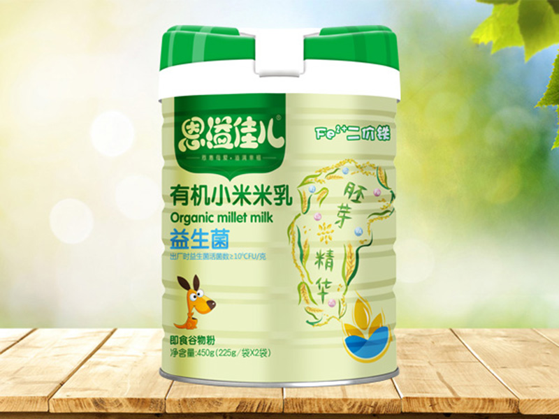 恩溢佳兒有機小米米乳 益生菌