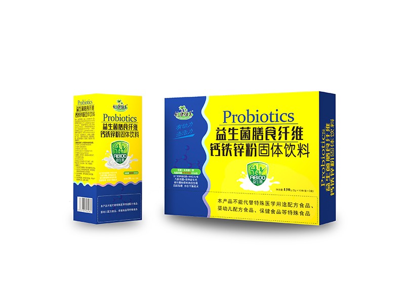 創康佳美益生菌膳食纖維鈣鐵鋅粉