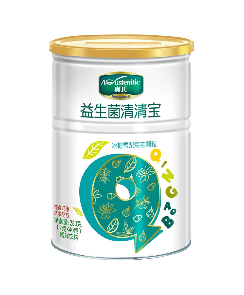 奧氏冰糖雪梨益生菌清清寶280克