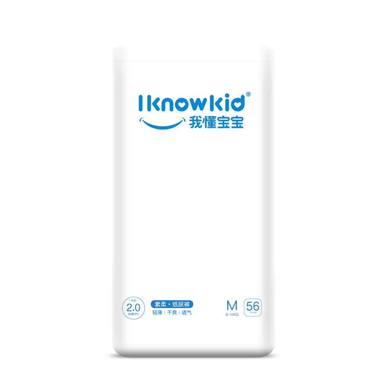 我懂寶寶素柔紙尿褲M