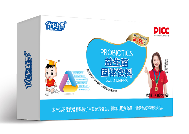 優貝得益生菌40克