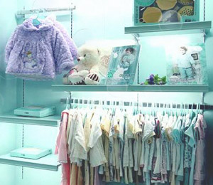 貝恩寶母嬰用品店面展示
