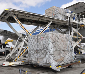 吉特士全程空運裝機中