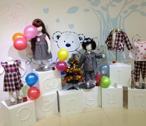 企鵝仔仔秋冬展廳陳列