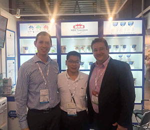 澳貝琳奶粉亮相上海CBME展