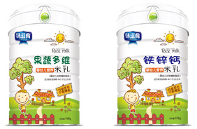 味滋肴嬰幼兒營養米乳