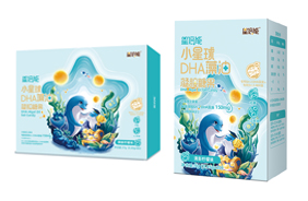 星倍能小星球DHA藻油凝膠糖果