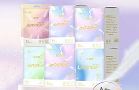 輕芯幫輕奢系列衛生巾