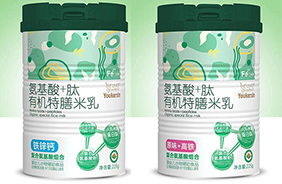 優可欣氨基酸+肽有機特膳米乳