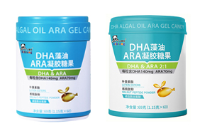 必慧龍DHA藻油 ARA凝膠糖果