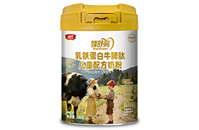 美廬臻舒高乳鐵蛋白兒童奶粉