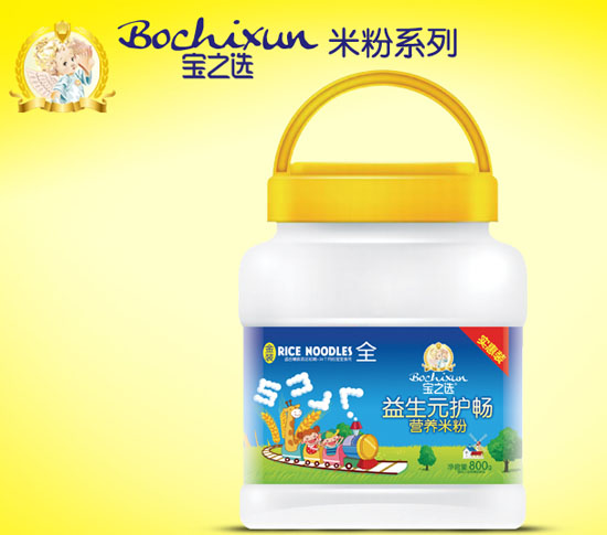 寶之選益生元護暢營養米粉