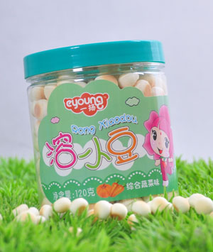 一揚綜合蔬菜味溶小豆120克