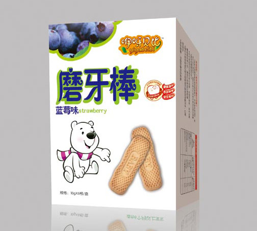 咿呀貝比藍(lán)莓味磨牙棒